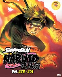 Naruto TV 328-351 (Naruto Shippudden) (Box 9) (DVD) (2007~2012) Anime