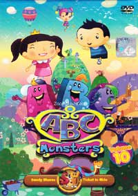 ABC Monsters - Vol.10 S&T (DVD) () 兒童英語