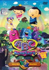 ABC Monsters - Vol.12 W&X (DVD) () Children English