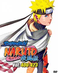 Naruto TV 400-423 (Naruto Shippudden) (Box 12) (DVD) (2007~2012) Anime