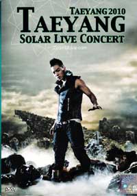 TAEYANG 2010 Solar Live Concert (DVD) (2010) Korean Music