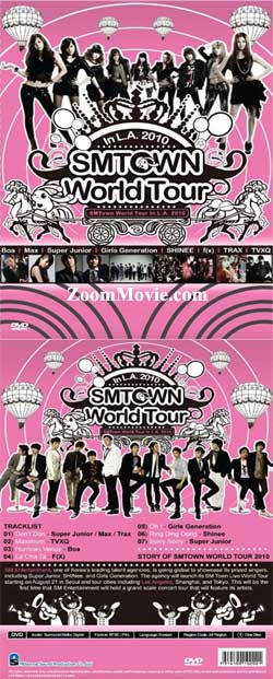 SMTOWN World Tour In L.A. 2010 (DVD) (2010) 韓國音樂視頻