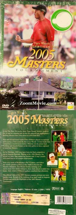 Tiger Woods Highlights of the 2005 Masters Tournament (DVD) (2008) Golf