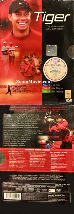 Tiger - His Life, His Majors, His Legacy (DVD) (2008) 高尔夫球