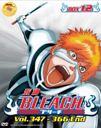 Bleach TV Series Box 12 Episode 347-366 (DVD) (2004-2012) Anime