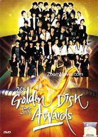 26th Golden Disk Awards (DVD) (2012) 韩国音乐视频