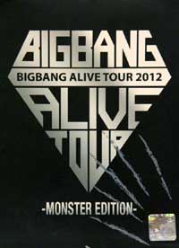 BigBang Alive Tour 2012 -Monster Edition- (DVD) (2012) 韓國音樂視頻