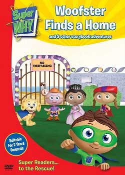 Super Why ! - Woofster Finds A Home (DVD) (2012) Children Education