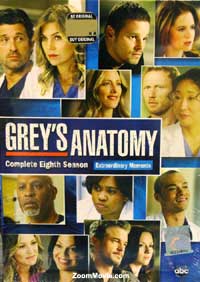 Grey's Anatomy (Season 8) (DVD) (2011) American TV Series