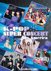 K-Pop Super Concert in America (DVD) (2012) Korean Music