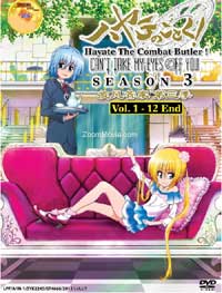 Hayate the Combat Butler Season 3 (DVD) (2012) Anime