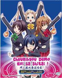 Chuunibyou Demo Koi Ga Shitai! (Season 1~2 + Movies + SP) (DVD) (2014) Anime