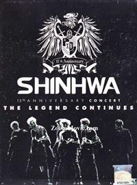 Shinhwa 15th Anniversary Concert: THE LEGEND CONTINUES (DVD) (2013) 韓國音樂視頻
