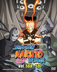 Naruto TV 568-591(Naruto Shippudden) (Box 19) (DVD) () Anime