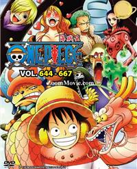 One Piece Box 18 (TV 644 - 667) (DVD) (2014) Anime