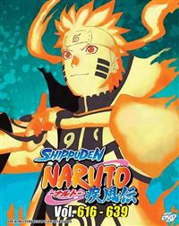 Naruto TV 616-639 (Naruto Shippudden) (Box 21) (DVD) (2014) Anime