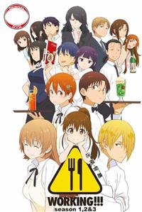 Working!! (Season 1~3) (DVD) (2010~2015) Anime