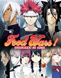 Food Wars: Shokugeki no Soma (Season 1~2) (DVD) (2015) Anime
